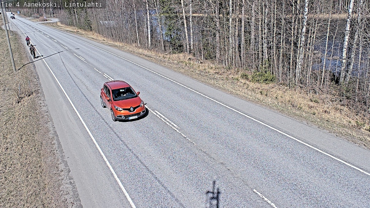 Weather Camera Image Road 4 Äänekoski, Lintulahti, Äänekoski, Keski-Suomi