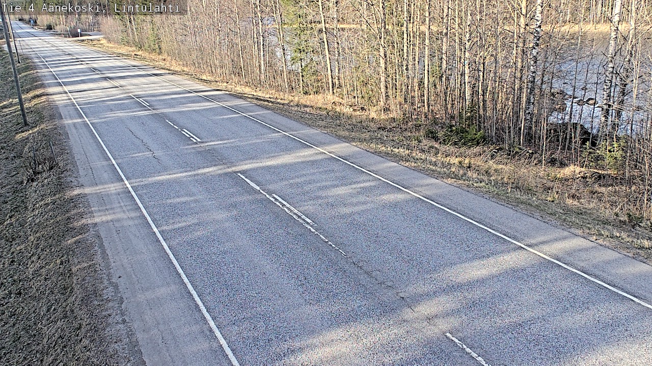 Weather Camera Image Road 4 Äänekoski, Lintulahti, Äänekoski, Keski-Suomi
