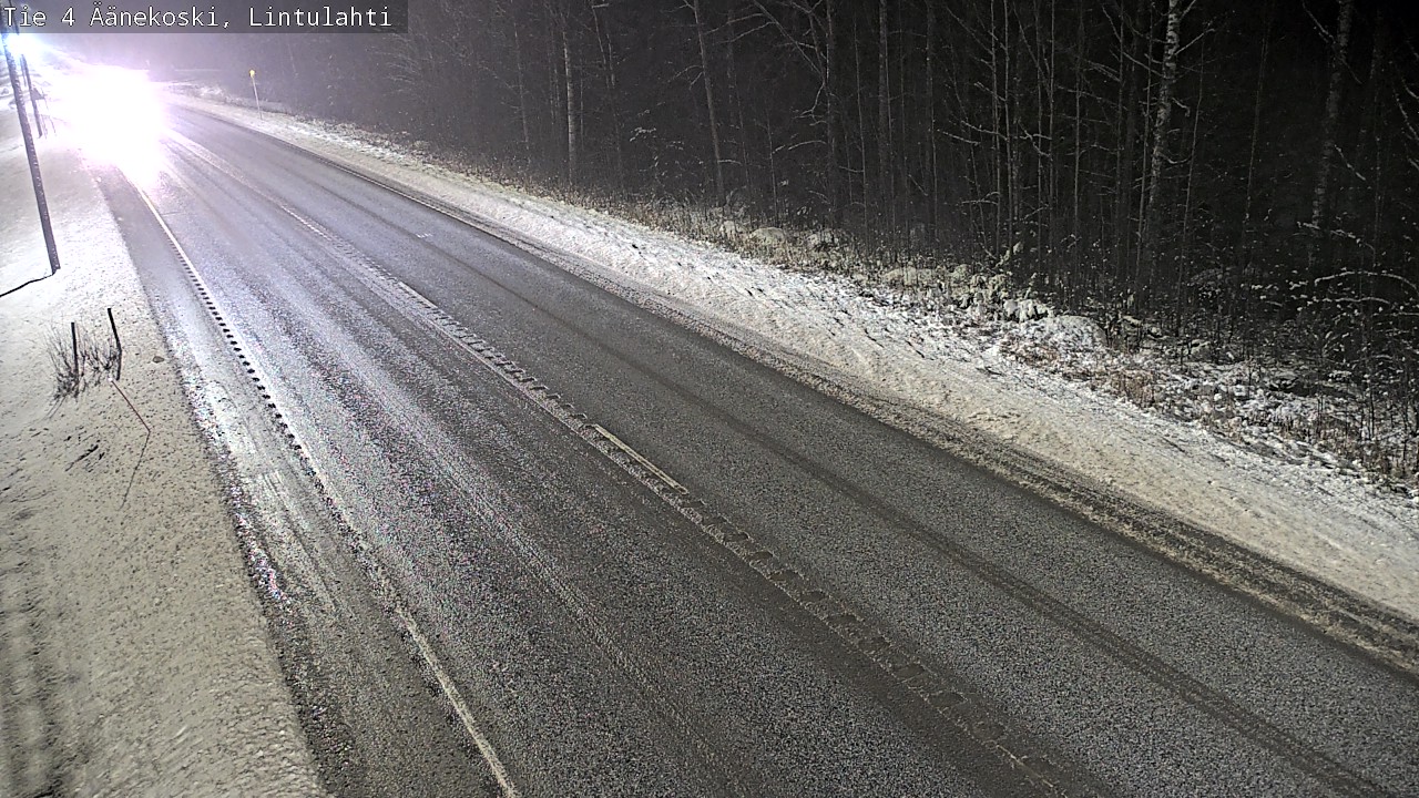 Weather Camera Image Väg 4 Äänekoski, Lintulahti, Äänekoski, Keski-Suomi