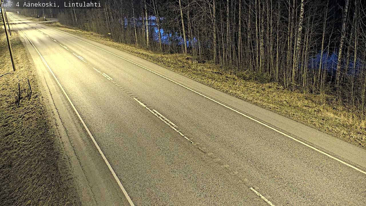 Weather Camera Image Road 4 Äänekoski, Lintulahti, Äänekoski, Keski-Suomi