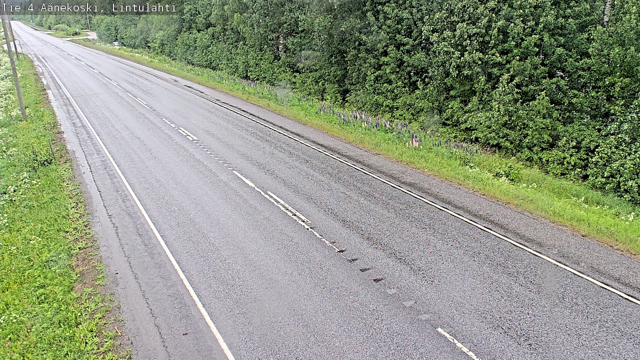 Weather Camera Image Road 4 Äänekoski, Lintulahti, Äänekoski, Keski-Suomi