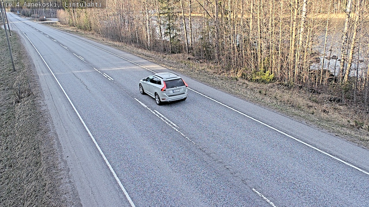 Weather Camera Image Road 4 Äänekoski, Lintulahti, Äänekoski, Keski-Suomi