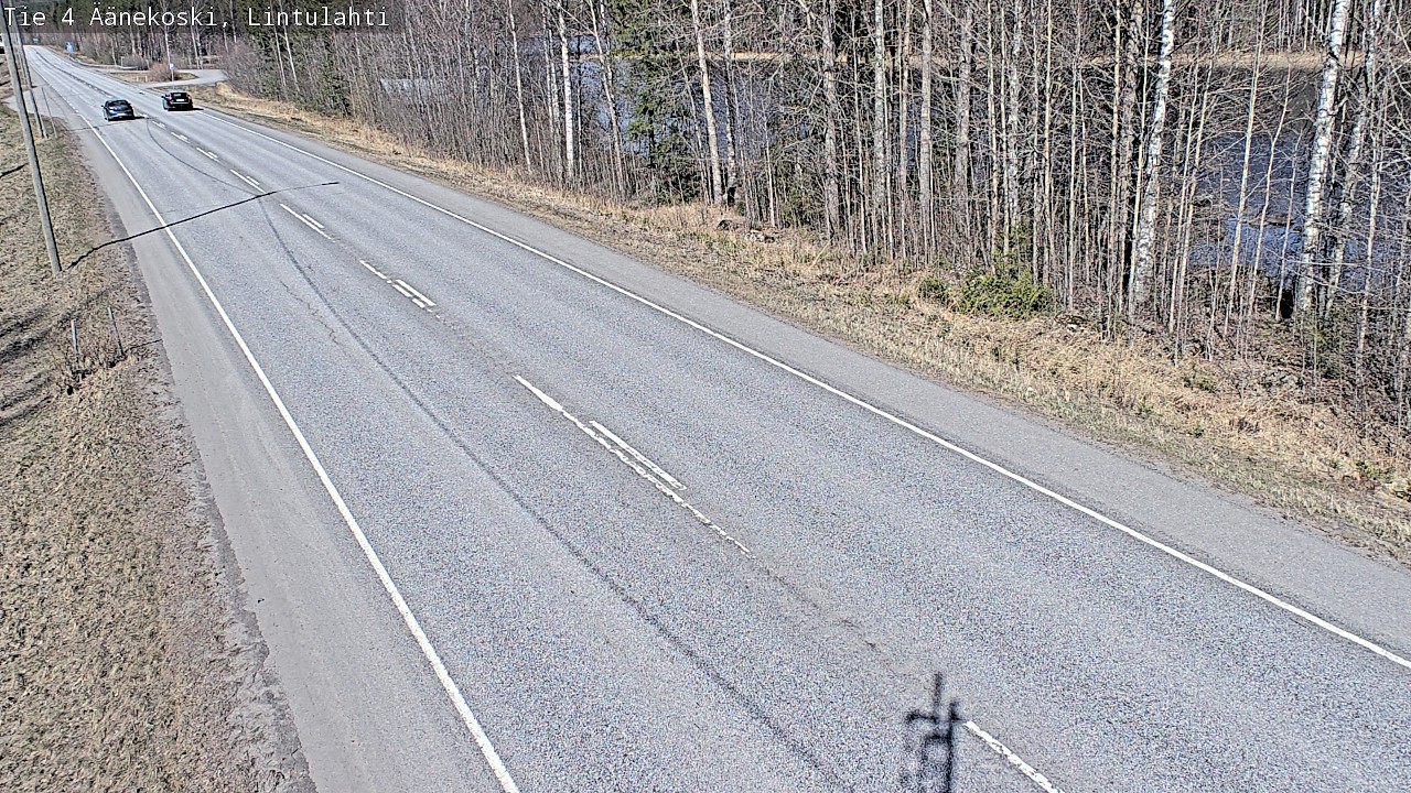 Weather Camera Image Road 4 Äänekoski, Lintulahti, Äänekoski, Keski-Suomi