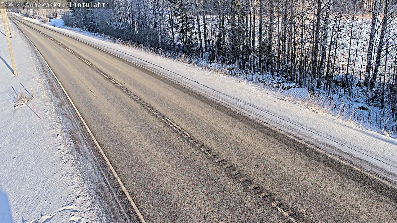 Weather Camera Image Road 4 Äänekoski, Lintulahti, Äänekoski, Keski-Suomi
