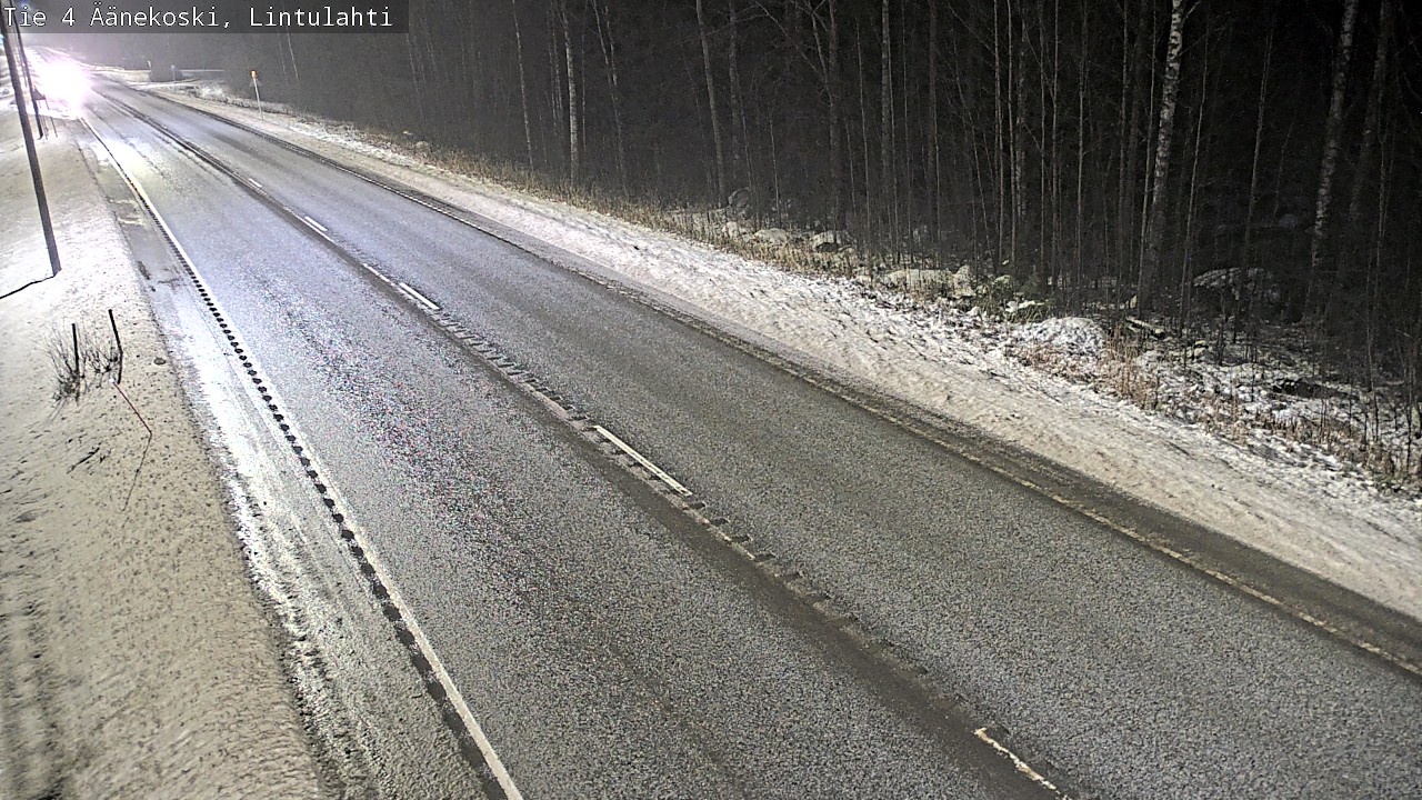 Weather Camera Image Väg 4 Äänekoski, Lintulahti, Äänekoski, Keski-Suomi