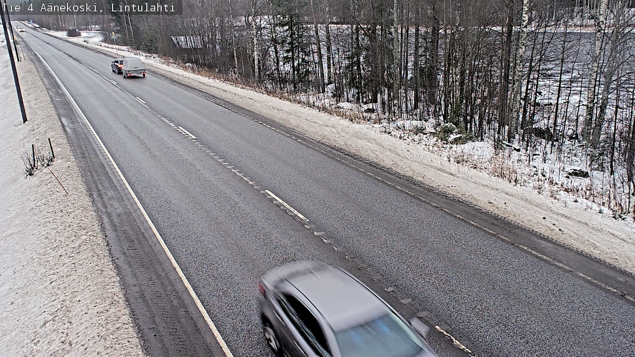 Weather Camera Image Väg 4 Äänekoski, Lintulahti, Äänekoski, Keski-Suomi