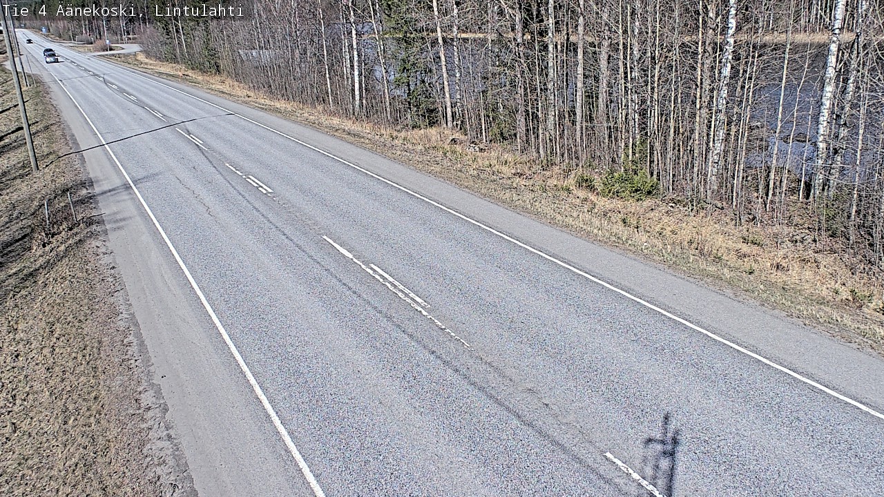 Weather Camera Image Road 4 Äänekoski, Lintulahti, Äänekoski, Keski-Suomi
