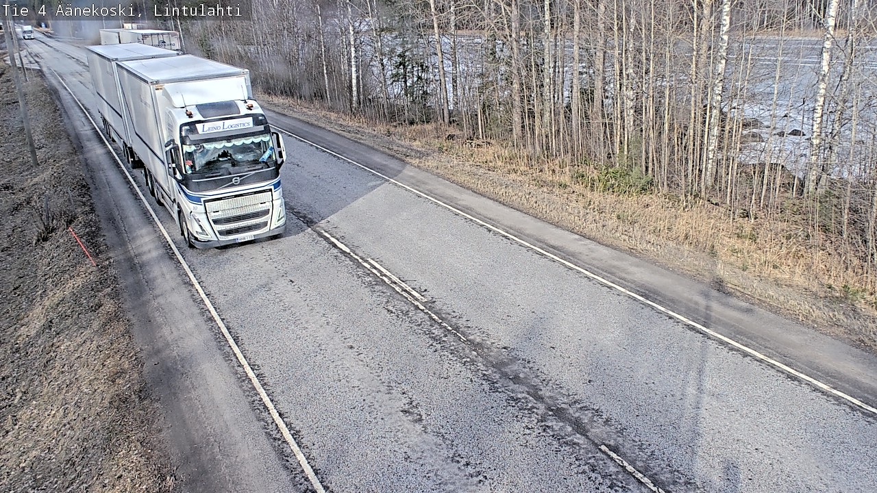 Weather Camera Image Road 4 Äänekoski, Lintulahti, Äänekoski, Keski-Suomi
