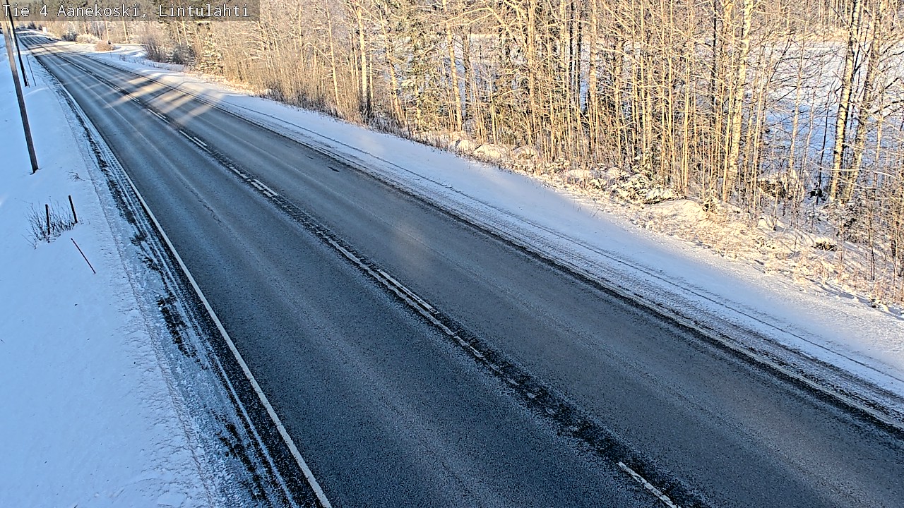 Weather Camera Image Road 4 Äänekoski, Lintulahti, Äänekoski, Keski-Suomi
