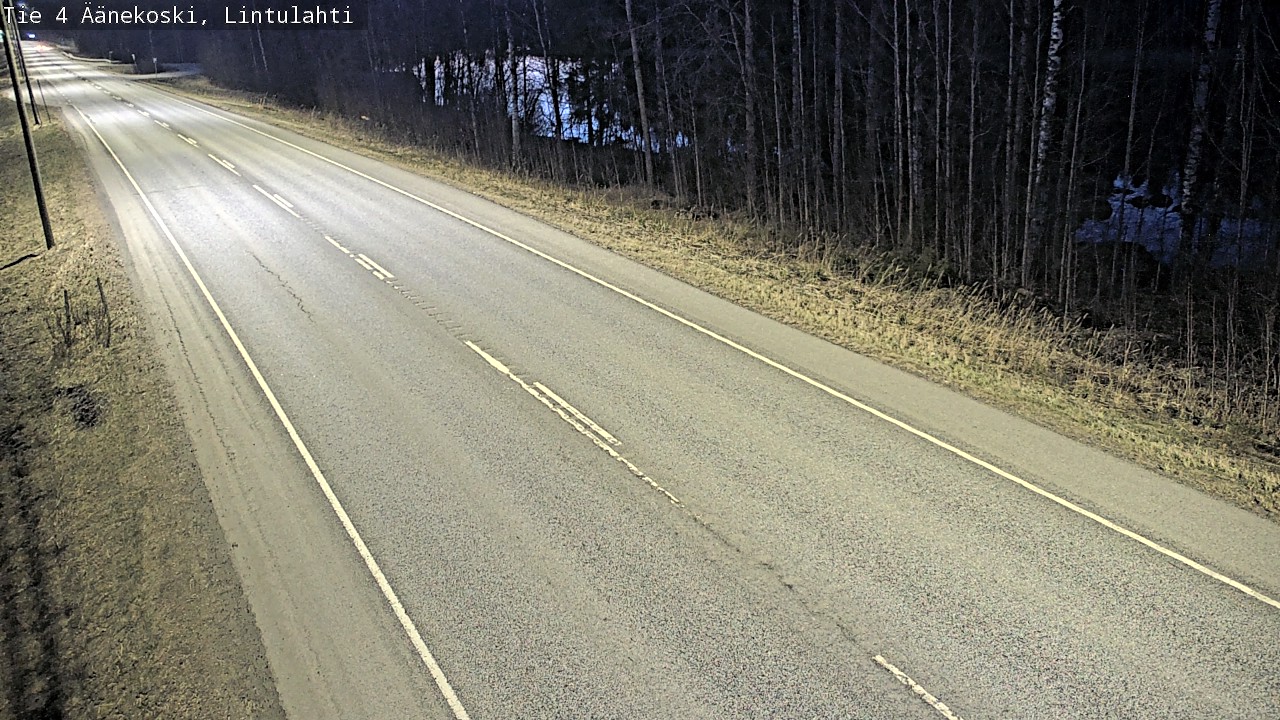 Weather Camera Image Road 4 Äänekoski, Lintulahti, Äänekoski, Keski-Suomi