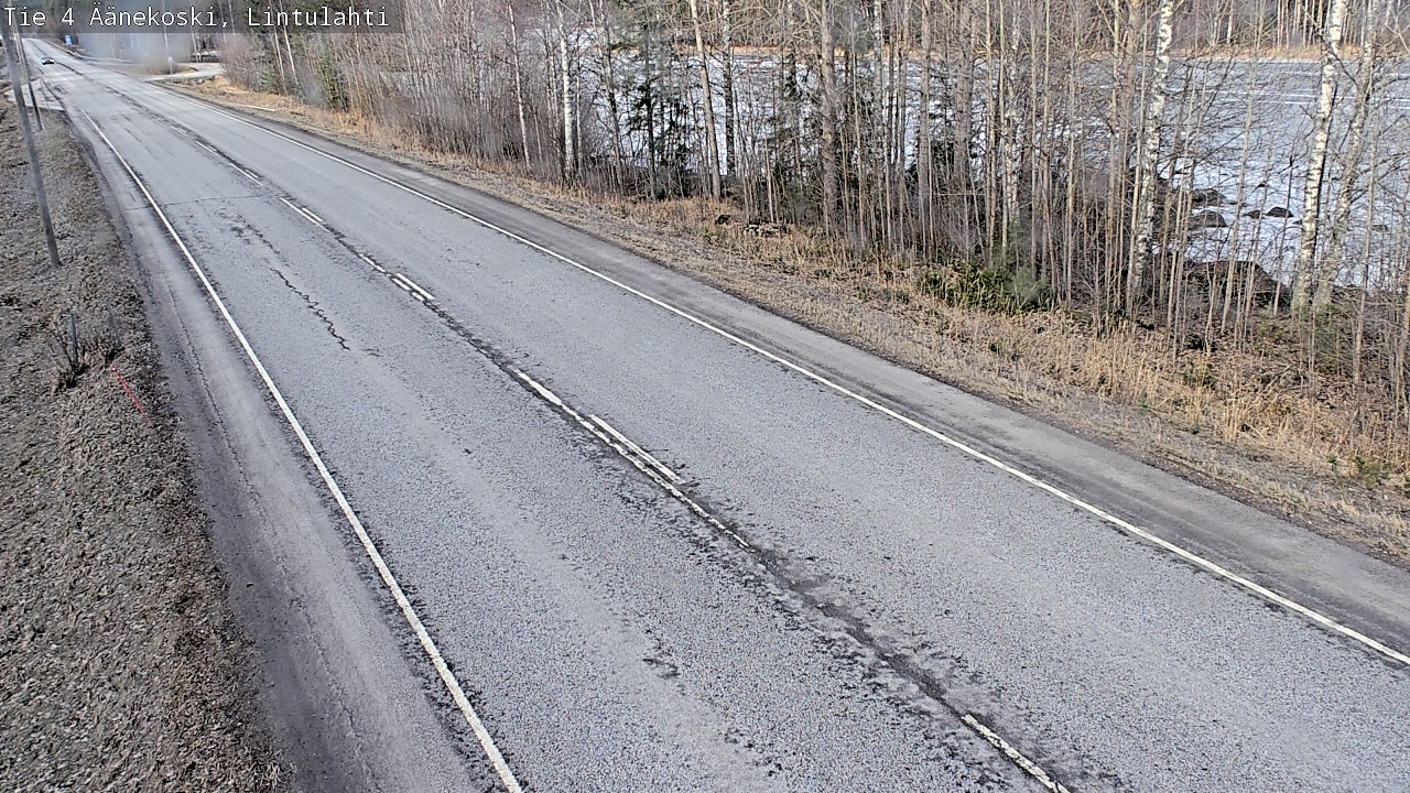 Weather Camera Image Road 4 Äänekoski, Lintulahti, Äänekoski, Keski-Suomi