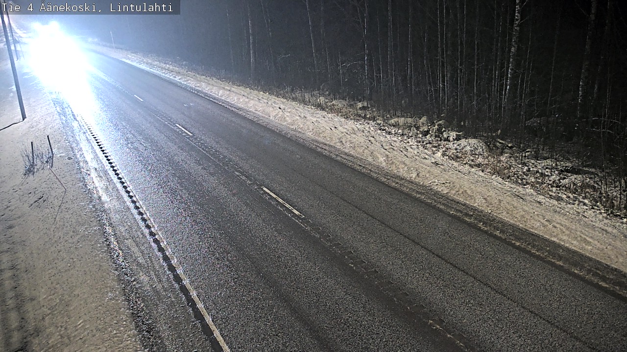 Weather Camera Image Väg 4 Äänekoski, Lintulahti, Äänekoski, Keski-Suomi