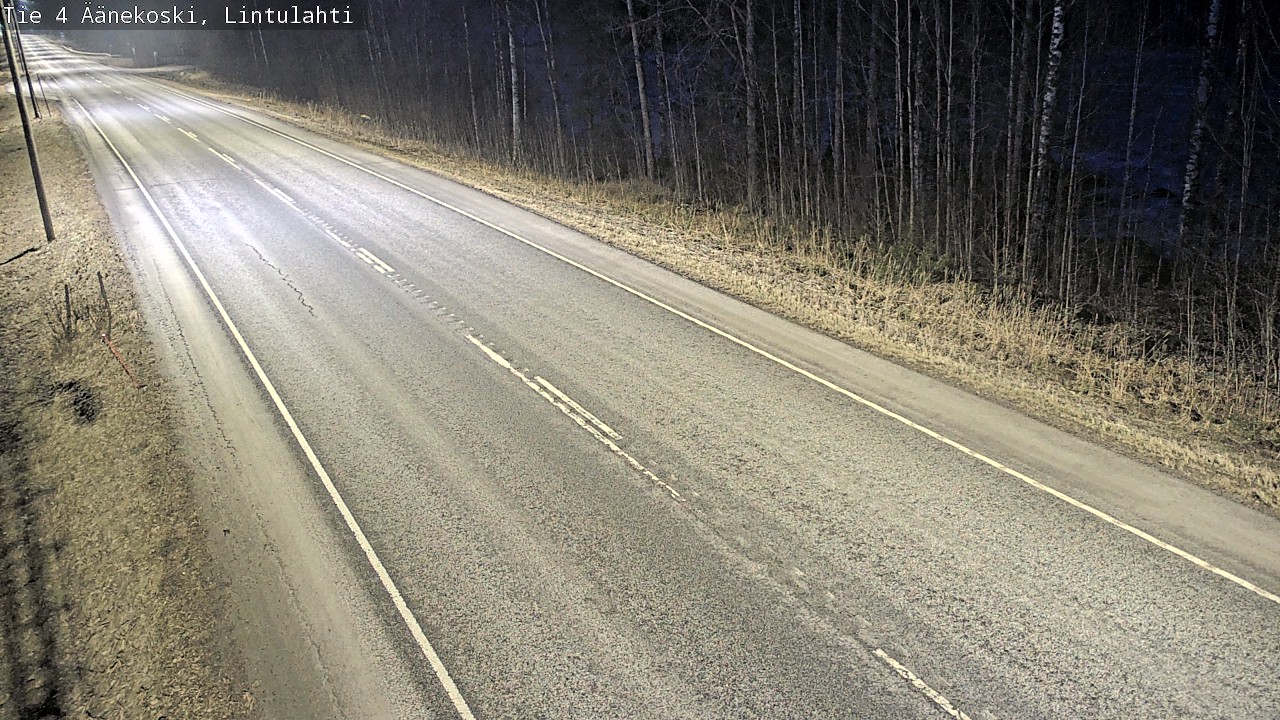 Weather Camera Image Väg 4 Äänekoski, Lintulahti, Äänekoski, Keski-Suomi