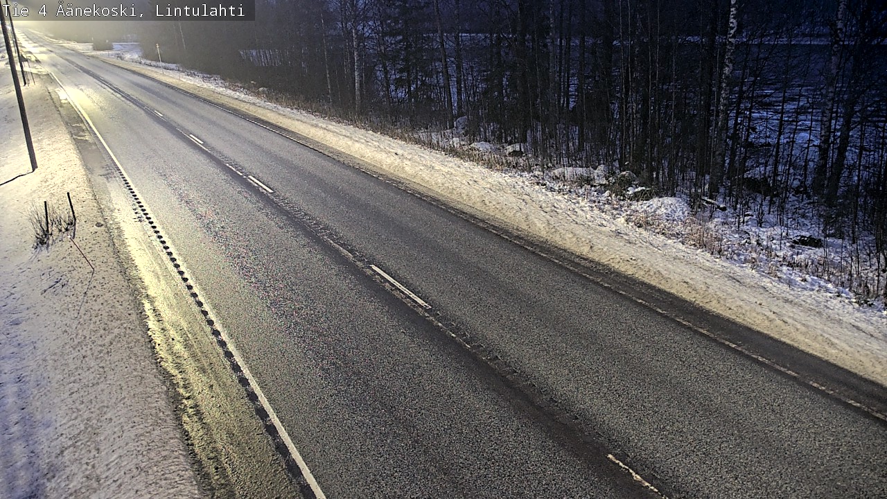 Weather Camera Image Väg 4 Äänekoski, Lintulahti, Äänekoski, Keski-Suomi