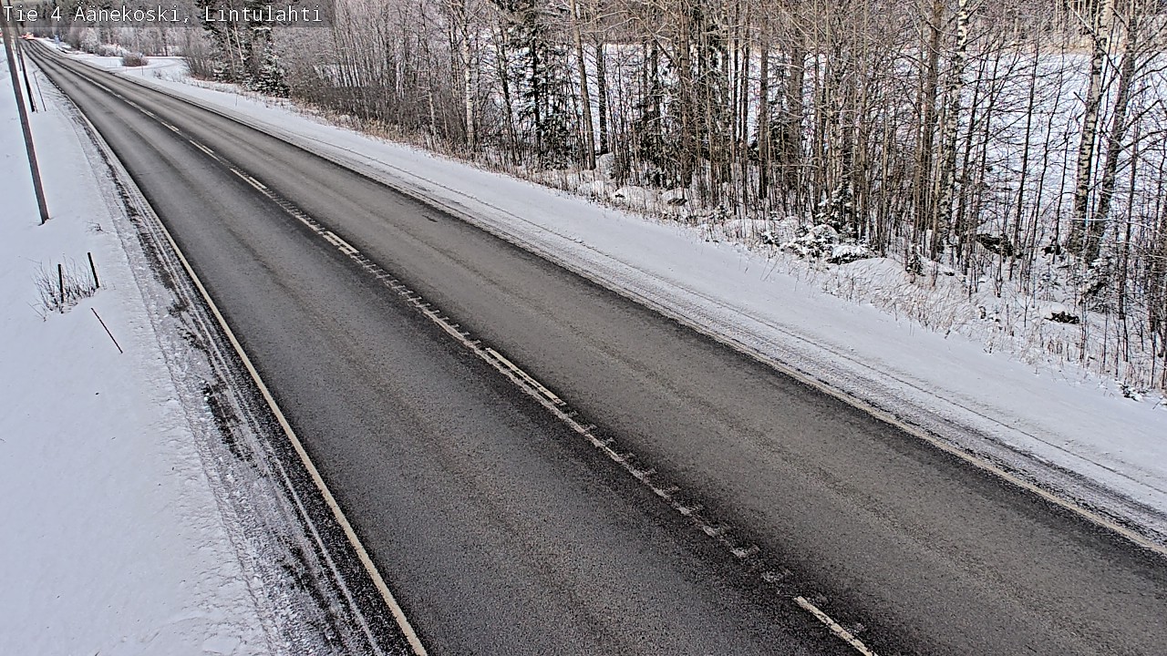 Weather Camera Image Road 4 Äänekoski, Lintulahti, Äänekoski, Keski-Suomi