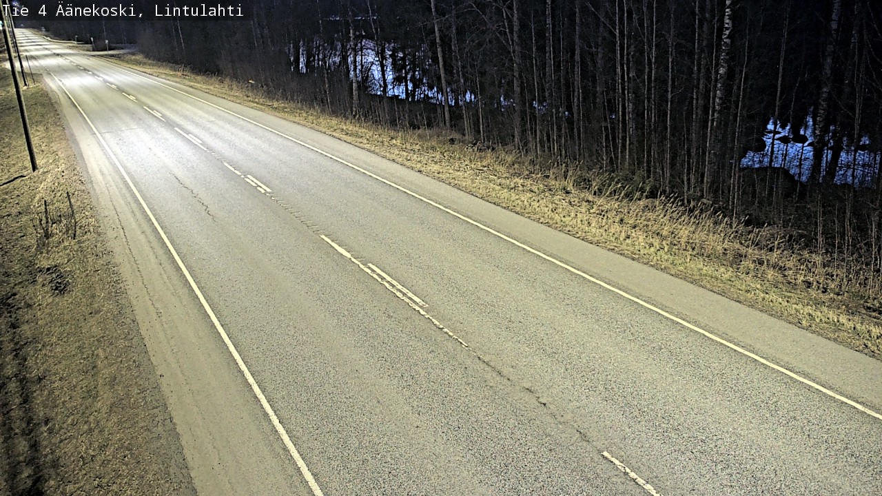 Weather Camera Image Road 4 Äänekoski, Lintulahti, Äänekoski, Keski-Suomi