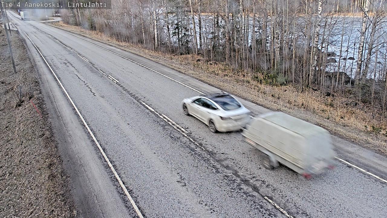 Weather Camera Image Road 4 Äänekoski, Lintulahti, Äänekoski, Keski-Suomi