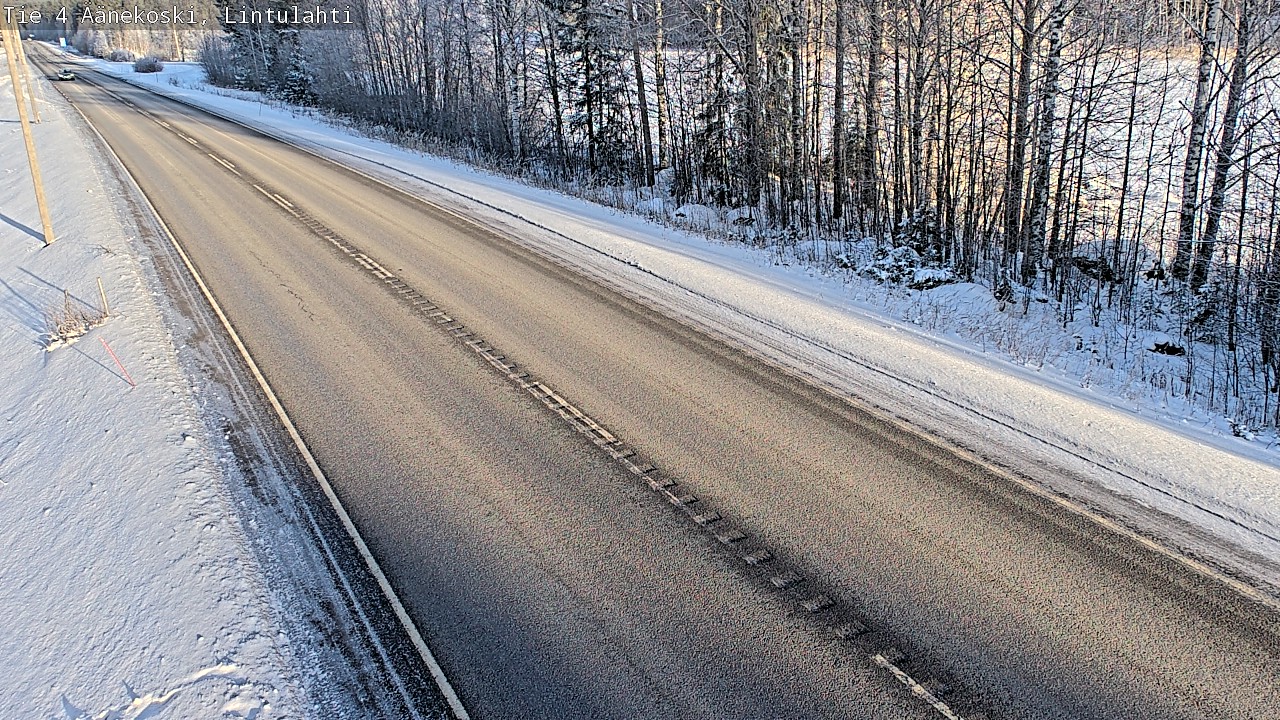 Weather Camera Image Road 4 Äänekoski, Lintulahti, Äänekoski, Keski-Suomi