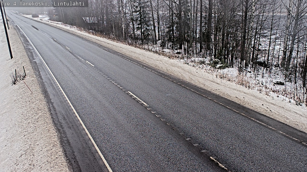Weather Camera Image Väg 4 Äänekoski, Lintulahti, Äänekoski, Keski-Suomi