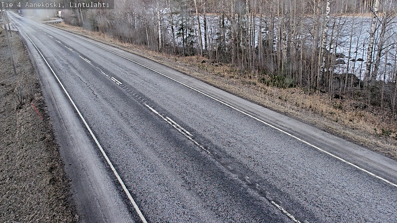 Weather Camera Image Väg 4 Äänekoski, Lintulahti, Äänekoski, Keski-Suomi