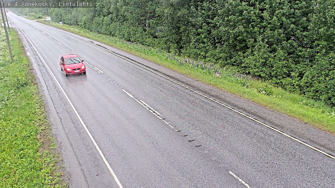 Weather Camera Image Road 4 Äänekoski, Lintulahti, Äänekoski, Keski-Suomi