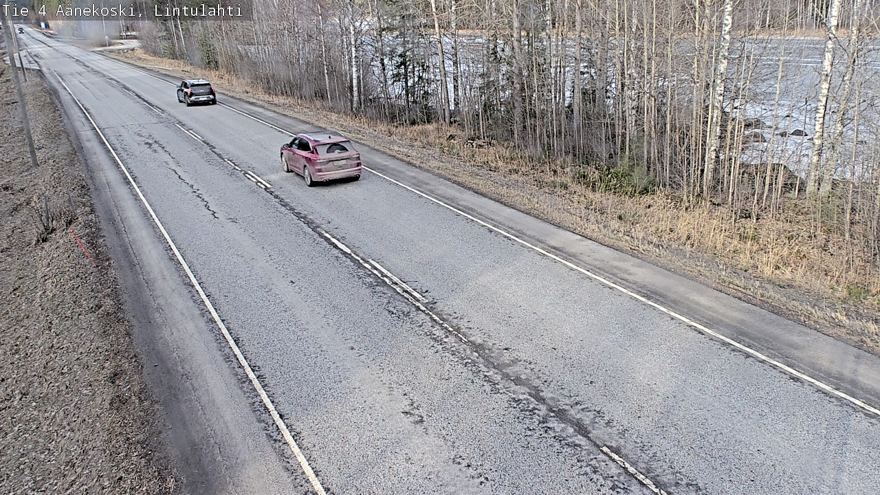 Weather Camera Image Road 4 Äänekoski, Lintulahti, Äänekoski, Keski-Suomi