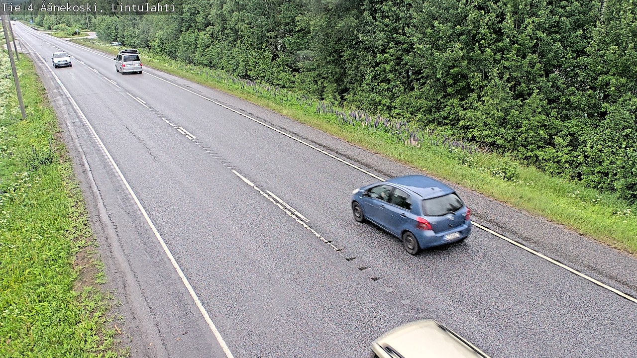 Weather Camera Image Road 4 Äänekoski, Lintulahti, Äänekoski, Keski-Suomi