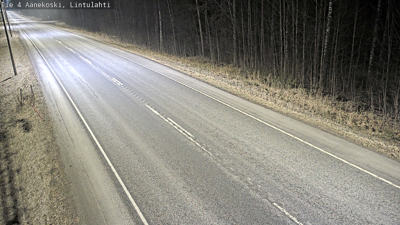Weather Camera Image Road 4 Äänekoski, Lintulahti, Äänekoski, Keski-Suomi