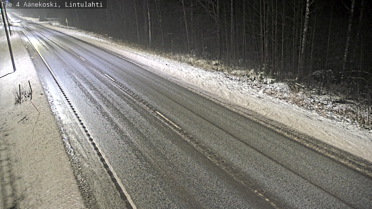 Weather Camera Image Väg 4 Äänekoski, Lintulahti, Äänekoski, Keski-Suomi