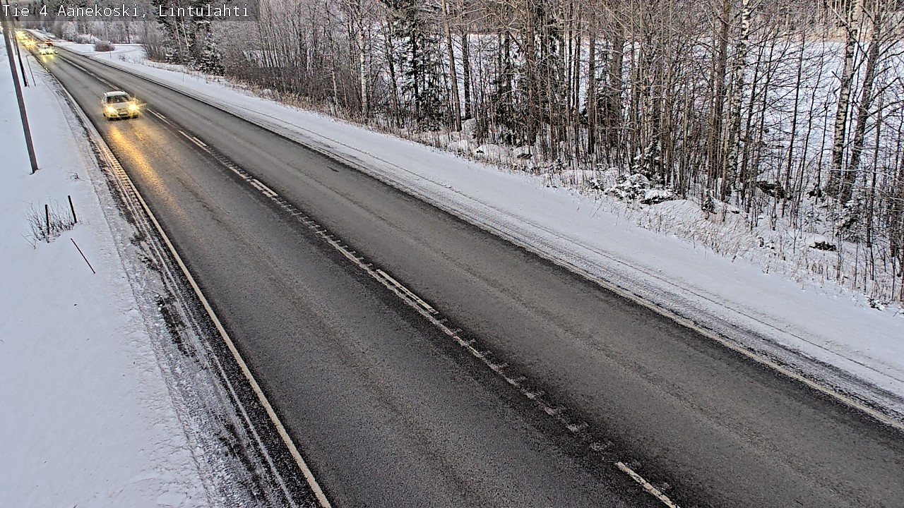 Weather Camera Image Road 4 Äänekoski, Lintulahti, Äänekoski, Keski-Suomi