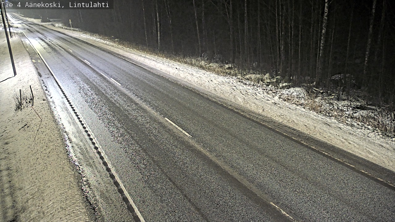 Weather Camera Image Väg 4 Äänekoski, Lintulahti, Äänekoski, Keski-Suomi