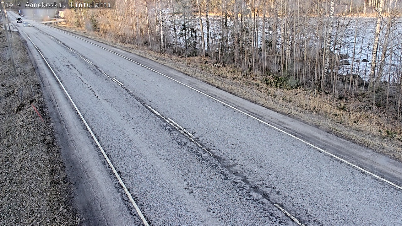 Weather Camera Image Road 4 Äänekoski, Lintulahti, Äänekoski, Keski-Suomi