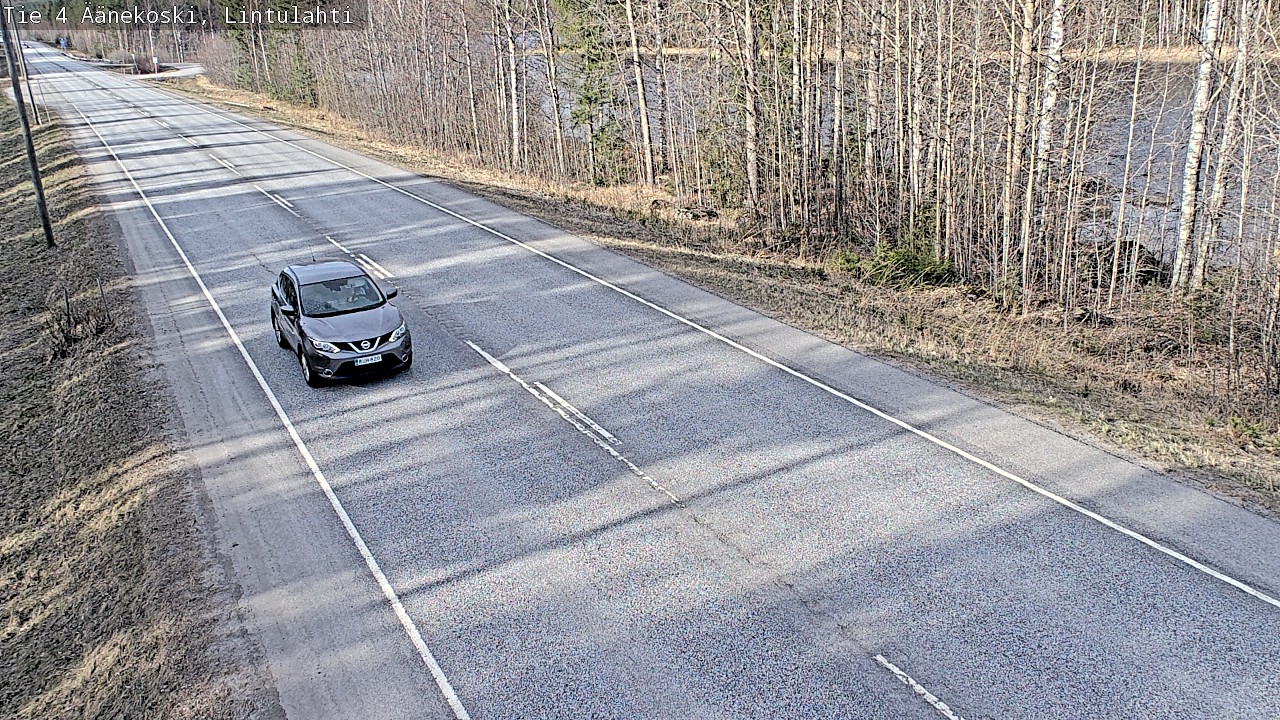 Weather Camera Image Road 4 Äänekoski, Lintulahti, Äänekoski, Keski-Suomi