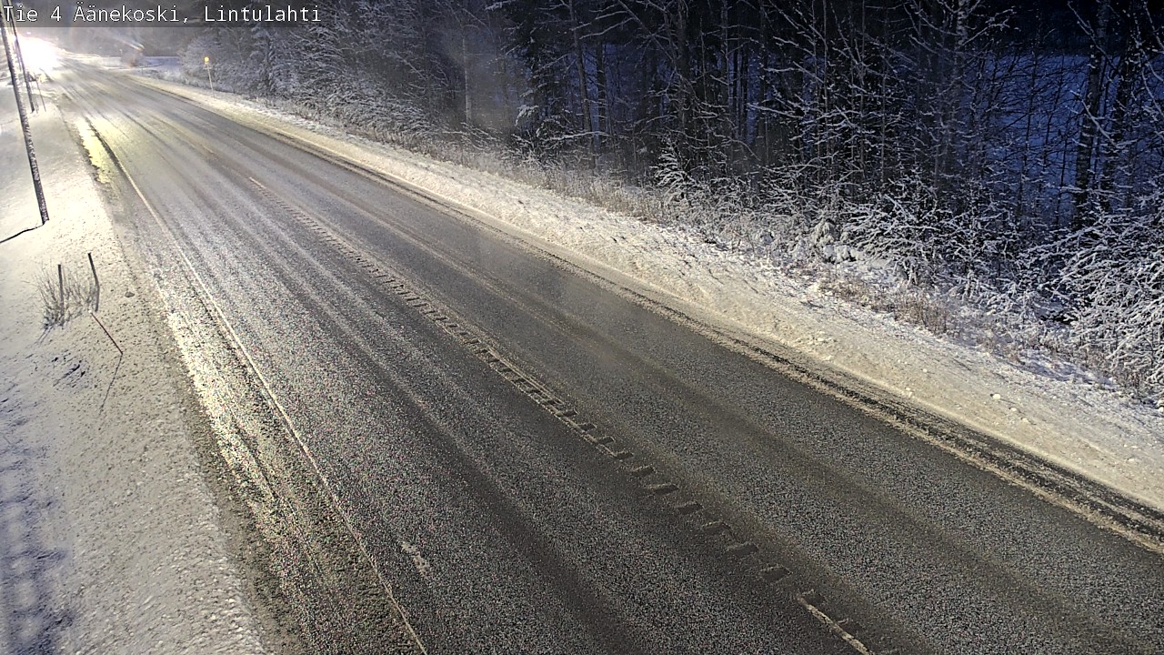 Weather Camera Image Väg 4 Äänekoski, Lintulahti, Äänekoski, Keski-Suomi