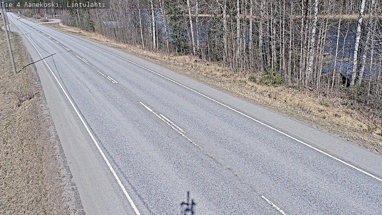Weather Camera Image Road 4 Äänekoski, Lintulahti, Äänekoski, Keski-Suomi