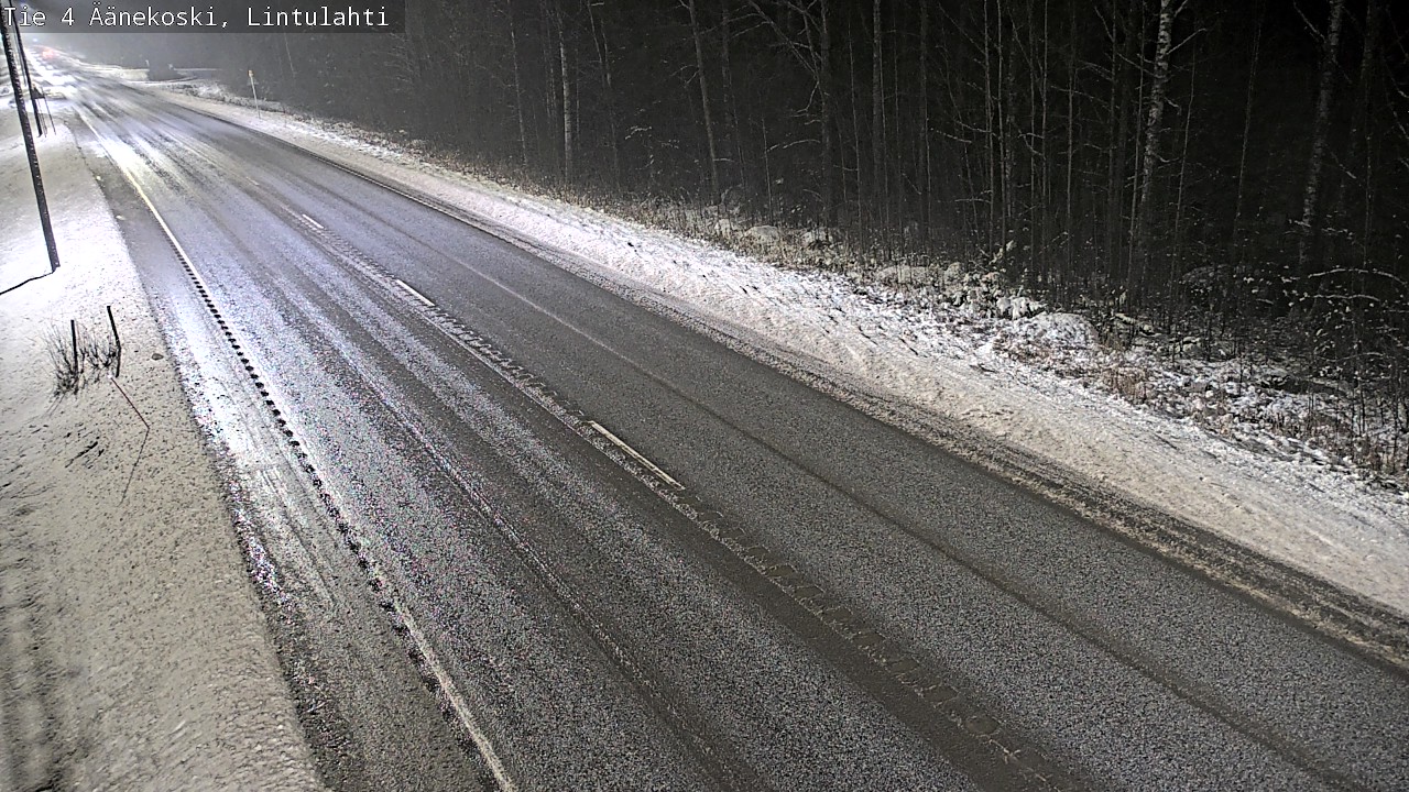 Weather Camera Image Väg 4 Äänekoski, Lintulahti, Äänekoski, Keski-Suomi