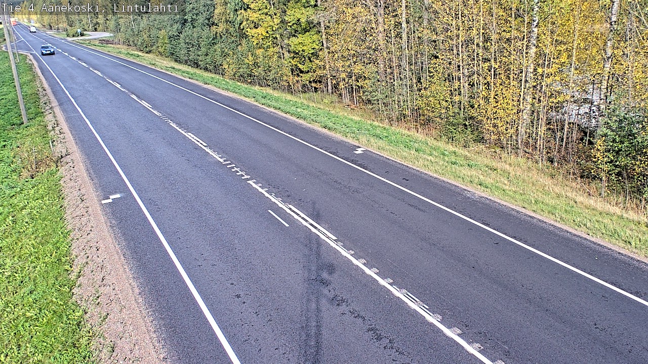 Weather Camera Image Road 4 Äänekoski, Lintulahti, Äänekoski, Keski-Suomi