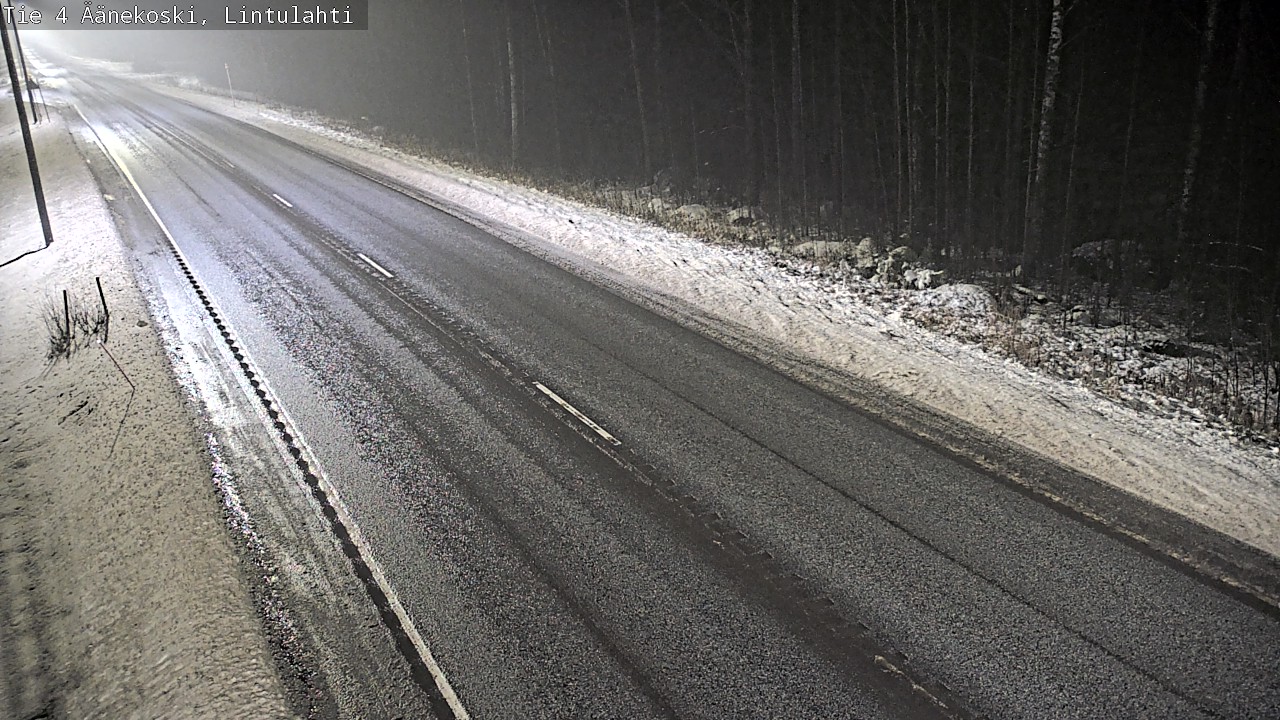 Weather Camera Image Väg 4 Äänekoski, Lintulahti, Äänekoski, Keski-Suomi