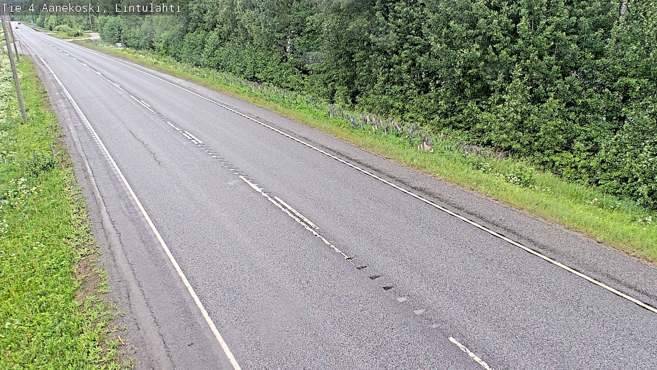 Weather Camera Image Road 4 Äänekoski, Lintulahti, Äänekoski, Keski-Suomi