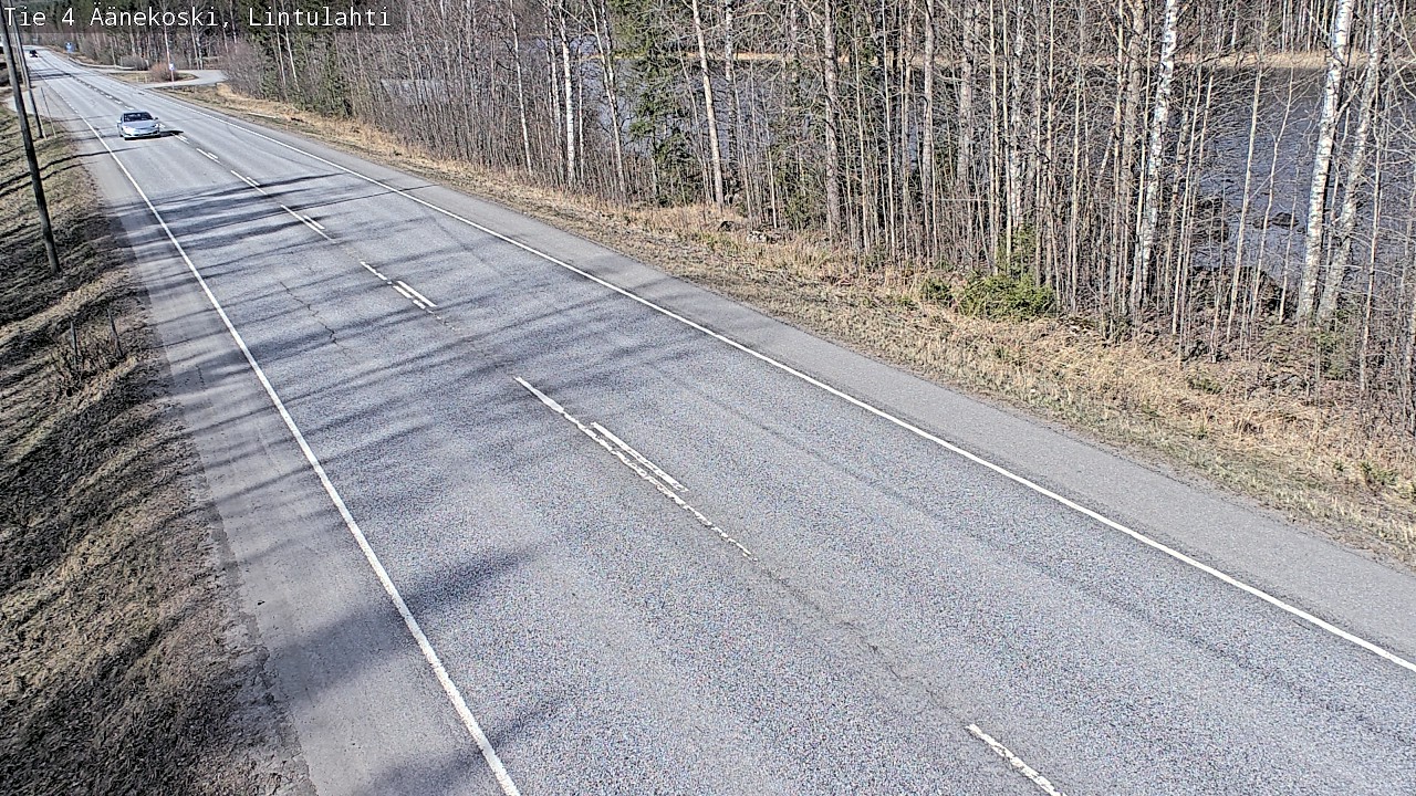 Weather Camera Image Road 4 Äänekoski, Lintulahti, Äänekoski, Keski-Suomi
