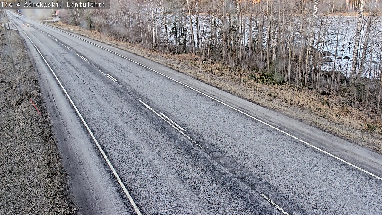 Weather Camera Image Road 4 Äänekoski, Lintulahti, Äänekoski, Keski-Suomi