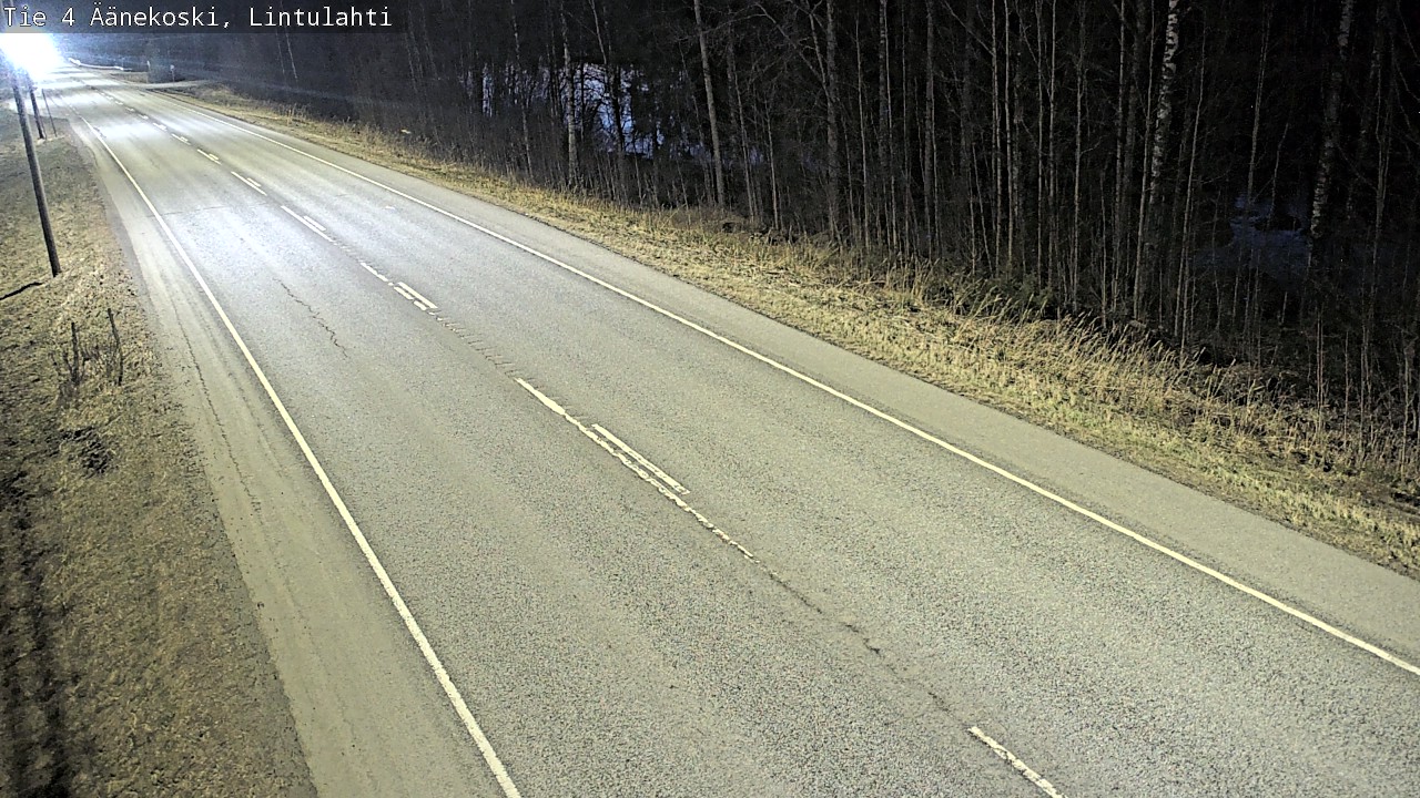 Weather Camera Image Road 4 Äänekoski, Lintulahti, Äänekoski, Keski-Suomi
