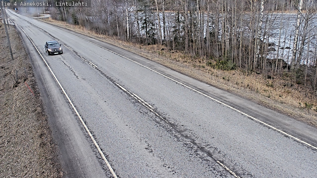 Weather Camera Image Road 4 Äänekoski, Lintulahti, Äänekoski, Keski-Suomi