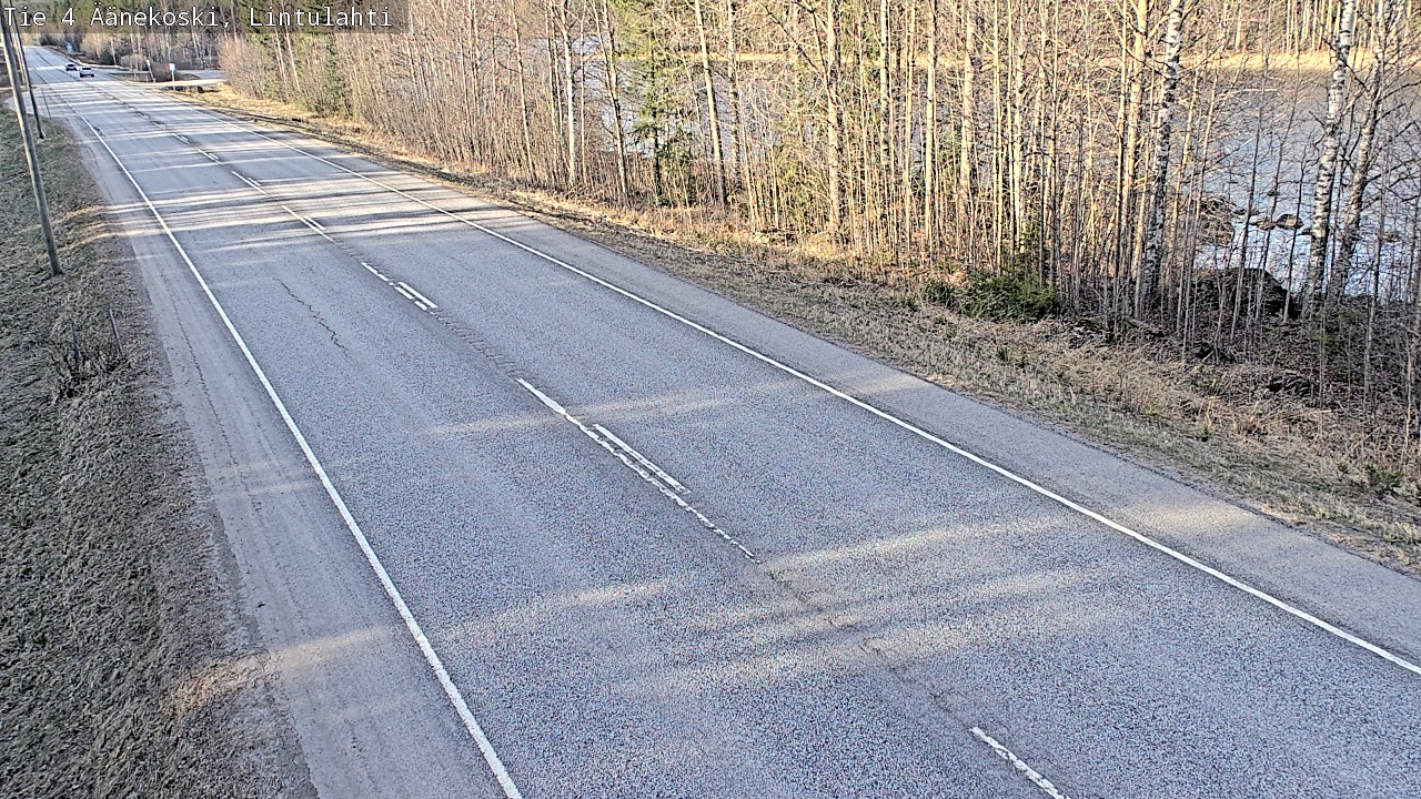 Weather Camera Image Road 4 Äänekoski, Lintulahti, Äänekoski, Keski-Suomi