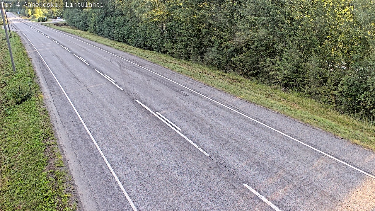 Weather Camera Image Road 4 Äänekoski, Lintulahti, Äänekoski, Keski-Suomi