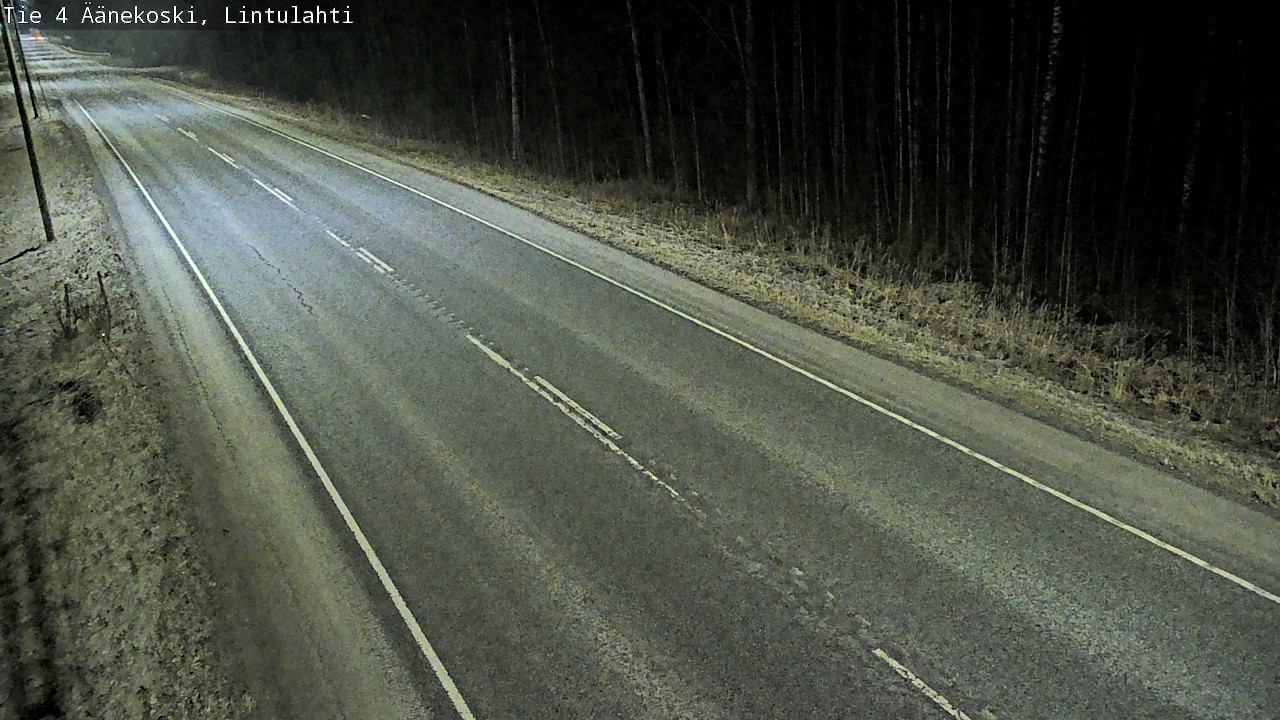 Weather Camera Image Road 4 Äänekoski, Lintulahti, Äänekoski, Keski-Suomi