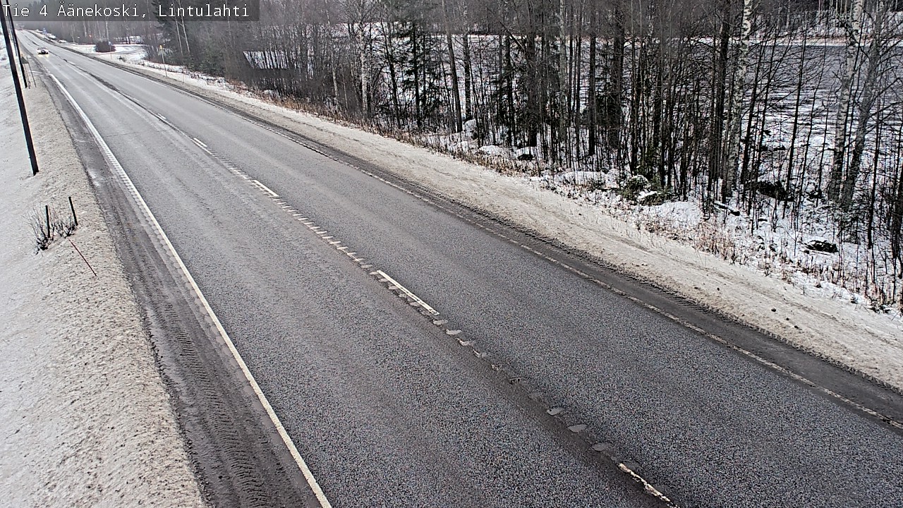 Weather Camera Image Väg 4 Äänekoski, Lintulahti, Äänekoski, Keski-Suomi