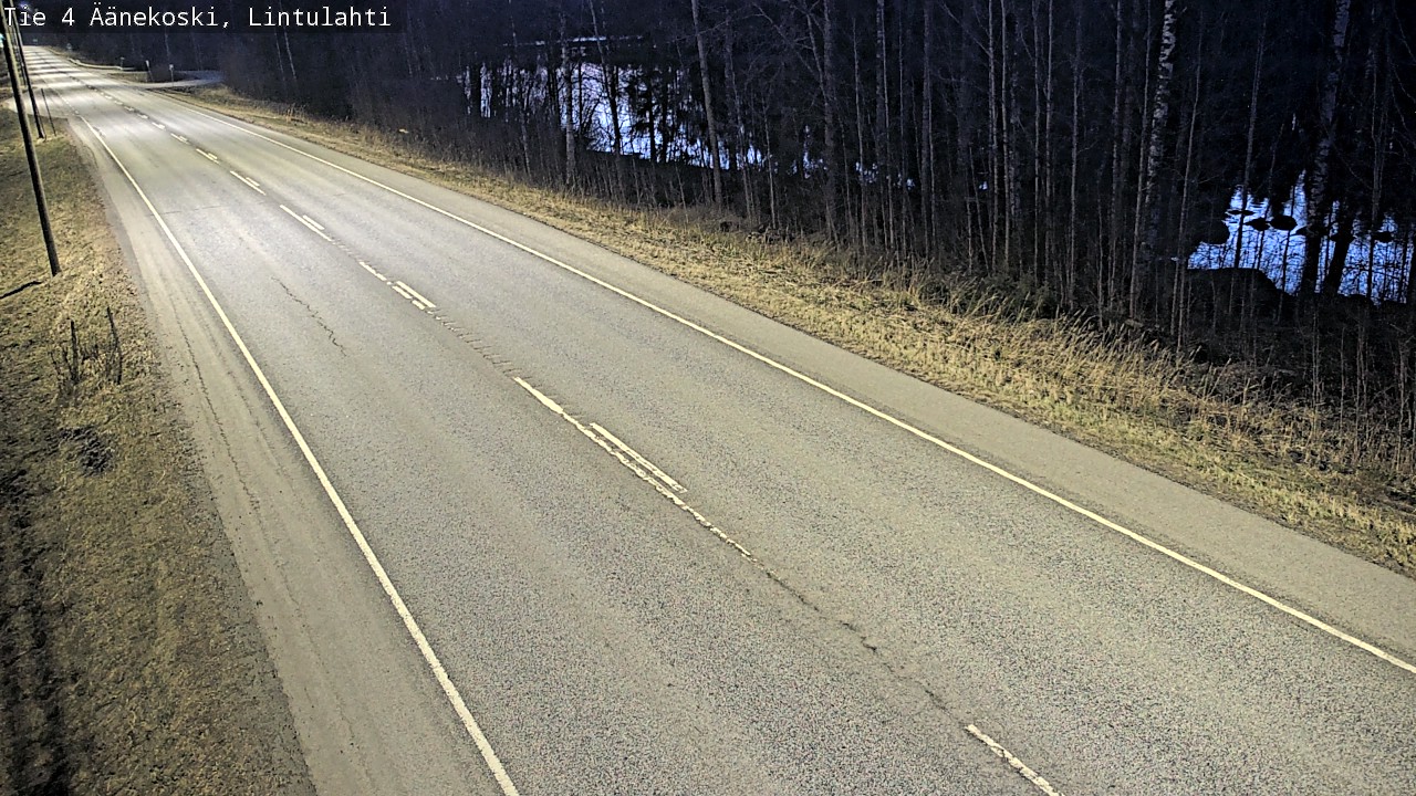 Weather Camera Image Road 4 Äänekoski, Lintulahti, Äänekoski, Keski-Suomi