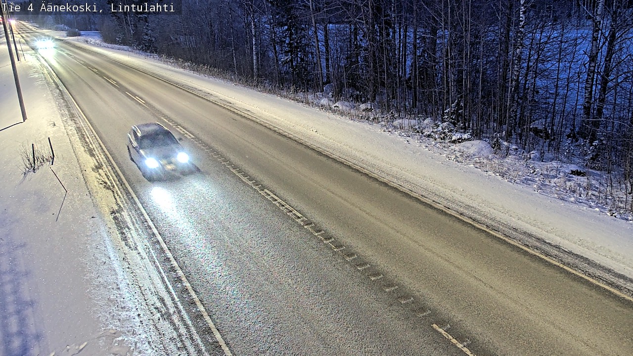 Weather Camera Image Road 4 Äänekoski, Lintulahti, Äänekoski, Keski-Suomi