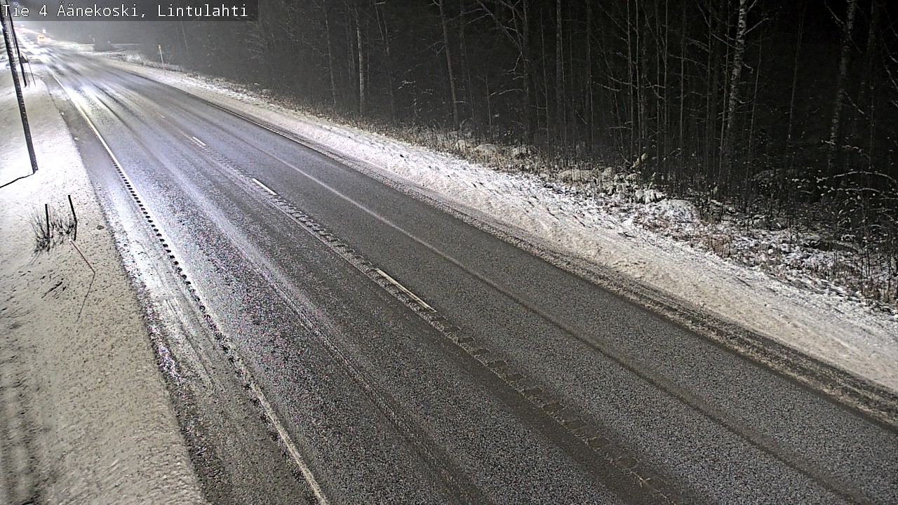 Weather Camera Image Väg 4 Äänekoski, Lintulahti, Äänekoski, Keski-Suomi